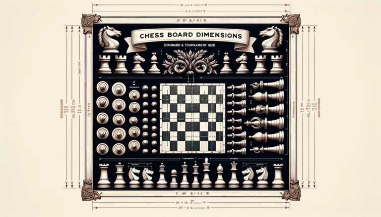 What Size is a Chess Board? (Standard & Tournament)