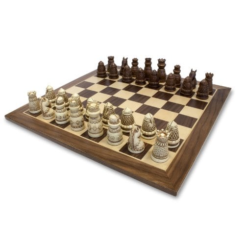 Medieval chess set