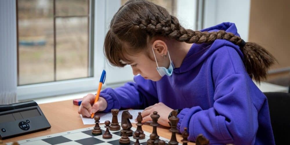 Tournament Chess Board size
