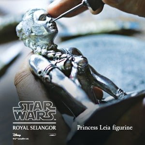 Star wars chess figure Leia