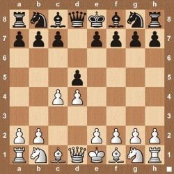 Queen's Gambit Opening move