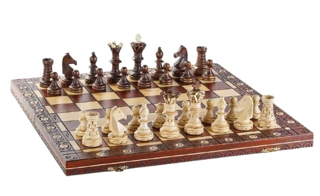 Wegiel Ambassador European Chess Board Game for sale online 