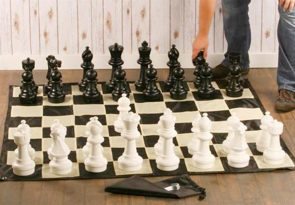 12 Inch Large Outdoor Chess Set