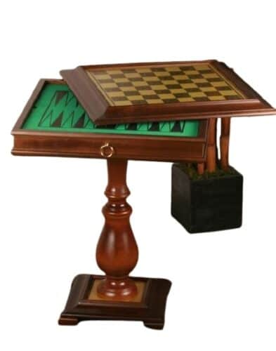 Chess, Checkers, and Backgammon Table