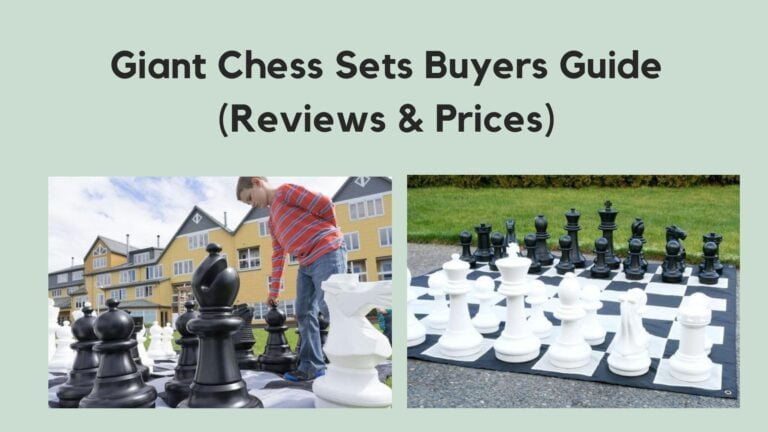 The Best Giant Outdoor Chess Sets (Top 3 Reviewed)