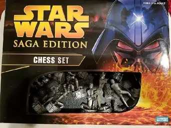 Star Wars Saga Edition Chess Set Clone Trooper Pawn Piece Mover Cake Topper  G-2 
