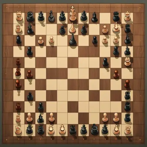 graph- en passant capture move on chess board