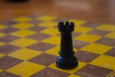 Pawn on yellow board